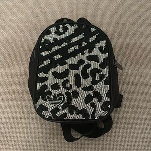 Adidas Diamanté Leopard Backpack